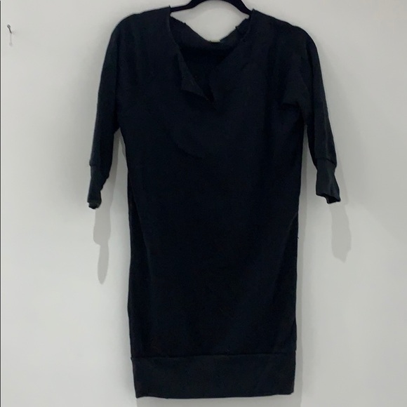Alternative apparel black tunic sweatshirt - Picture 1 of 5